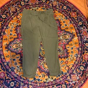 paper bag style pants